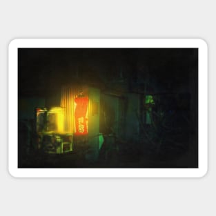 Japan - 'Midnight Lantern Light' Sticker